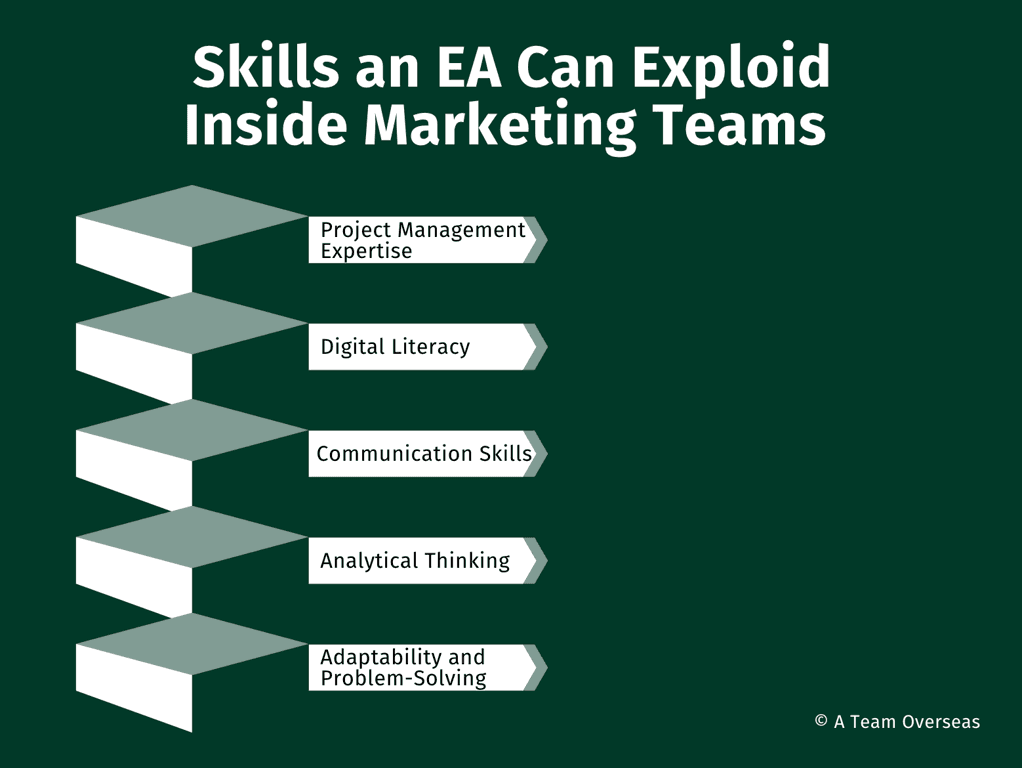 Skills an EA can exploid inside marketing teams 