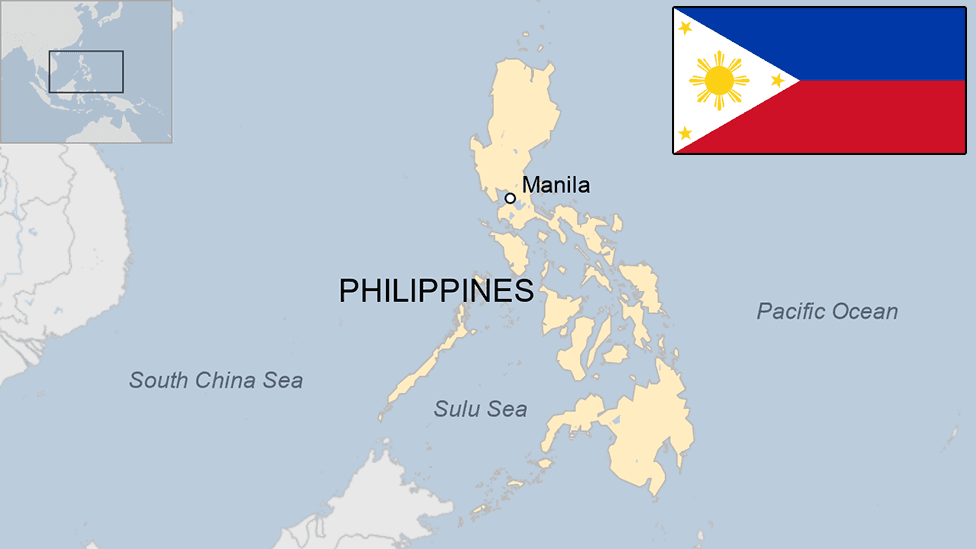 philippines in the map